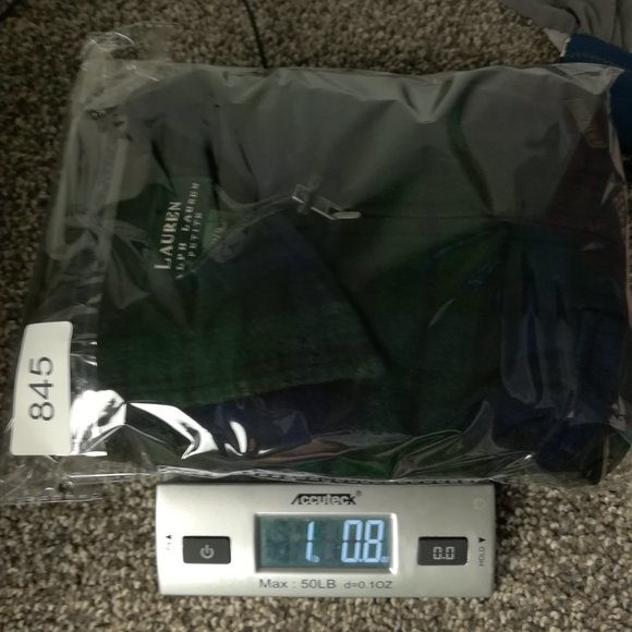 Vintage Ralph Lauren Jacket Blackwatch Plaid Flannel Full Zip P/S Petite Small - Picture 9 of 9